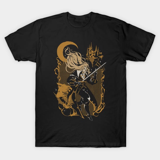 Symphony of the Vampire T-Shirt by Ilustrata